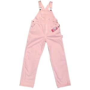 Vans Barbie Pink Overalls Women's M NWT | Rare Limited Collab Denim